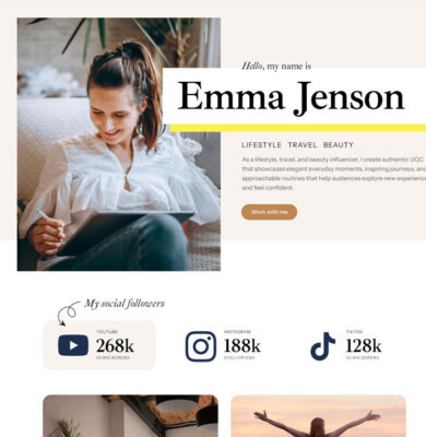 influencer-home-screenshot